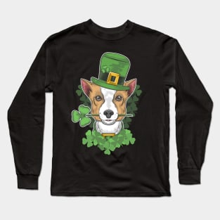 St Patricks Day Dog,Gift For St Patricks Day,St Patricks Day Gift ,Gift For Dog Owners ,Gift For Dog Owner ,Trendy St Patricks ,Best Gift For St Patricks Day ,Saint Patty Day ,Four Leaf Clover ,st patricks day mug ,st patricks day t shirt Long Sleeve T-Shirt